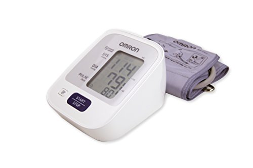 OMRON M2 - Tensiómetro de brazo, detección del pulso arrítmico, tecnología Intellisense para dar lecturas de presión arterial rápidas, cómodas y precisas
