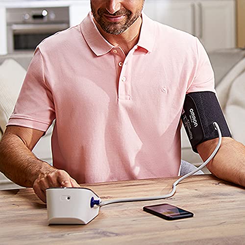 Omron Tensiómetro X4 Smart, monitor para la presión arterial y el control de la hipertensión, compatible con Dispositivos smartphone, aprobado por la protección de consumidores de Stiwa 09/2020