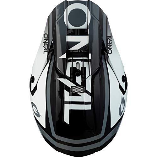 O'NEAL | Casco de Motocicleta | Moto Enduro | 2 Carcasas Exteriores y 2 EPS para Mayor Seguridad Ligera | 10SRS Hyperlite Helmet Core | Adultos | Negro Gris | Talla M