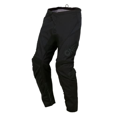 O'Neal, Pantalones de Motocicleta, Enduro Motocross, Libertad de Movimiento, Acolchados de Goma Protectora, Pantalones Element Classic, Adultos, Negro, Talla 30/46 (010E-030C)