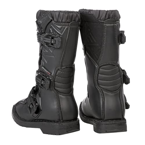 O'NEAL | Suelas de Recambio Botas Motocross | Niños | Enduro MTB BMX | Par de Suelas de Recambio para Bota Juvenil Rider | Kit de Suelas de Recambio para Bota Juvenil Rider Negro | Talla 34-35