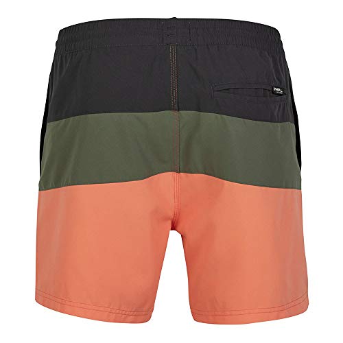 O'Neill Pm Frame Block Shorts, Bañador para Hombre, Rosa (2513 Living Coral), XL