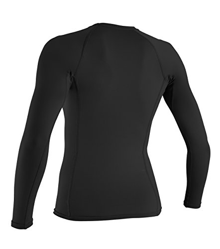 O'Neill - Traje de Neopreno para Mujer (Manga Larga), Camiseta básica de Manga Larga para Mujer, Mujer, Color Negro, tamaño Large