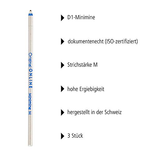 Online Schreibgeräte 40011/3 - Mina, color azul