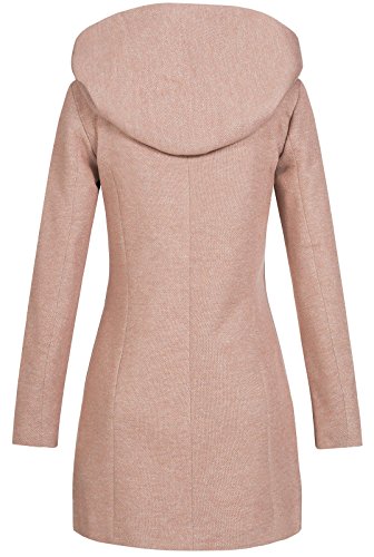 Only onlSEDONA Light Coat OTW Noos Abrigo, Marrón (Mocha Mousse Detail:Melange), 42 (Talla del Fabricante: X-Large) para Mujer