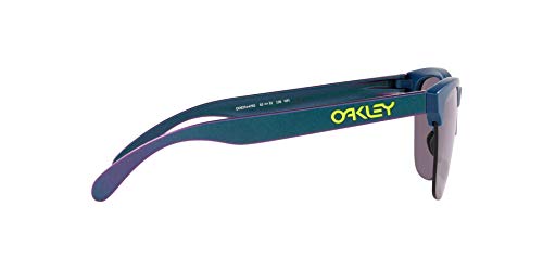 OO9374 Frogskins Lite Sunglasses, Matte Poseidon/Prizm Grey, 63mm