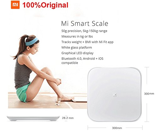 Original Xiaomi MI smart Weighting Scale XIAOMI Scale compatible with iOS and Android Devices