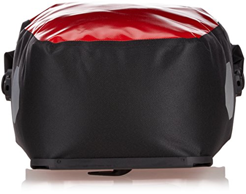 Ortlieb Back-Roller City - Juego de bolsas para parte trasera de bicicleta, color rojo/negro (2 unidades x 20 L)