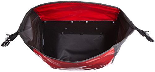 Ortlieb Back-Roller City - Juego de bolsas para parte trasera de bicicleta, color rojo/negro (2 unidades x 20 L)