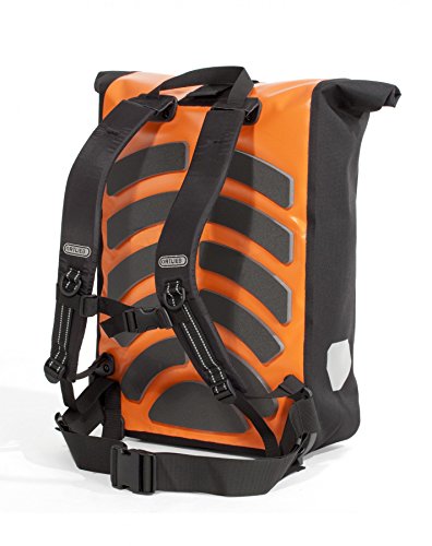 Ortlieb - Mochila de ciclismo, tamaño 30 l, color naranja negro