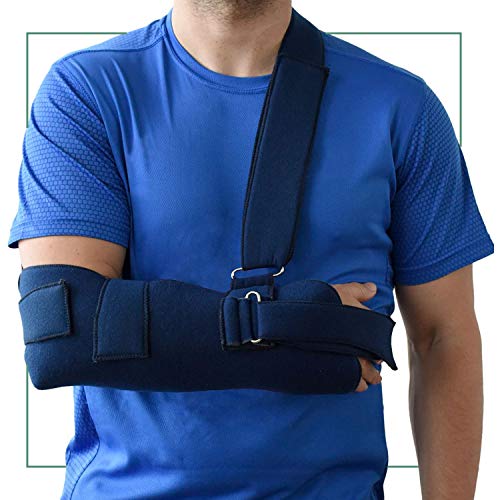 ORTONES | Cabestrillo Sling para hombro brazo inmovilizador talla universal Azul.