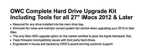 OWC Cable de actualización de HDD del Sensor térmico Digital en línea e Herramientas de instalación para iMac 2012, (OWCDIYIMACHDD12)