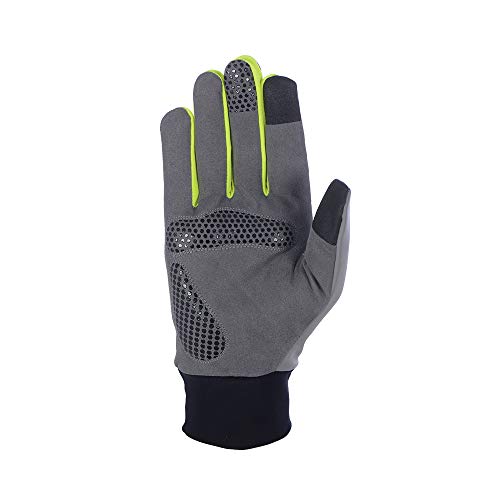 Oxford Guantes de Ciclismo Brillantes 2.0 - Guantes de Bicicleta Reflectantes y de Alta visión. GB02BS