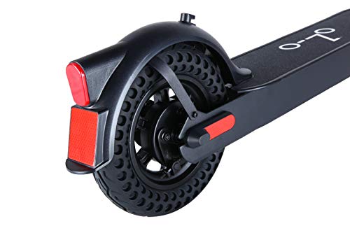 oZ-o® 10 Patinete eléctrico plegable Motor 350 W batería 10 Ah larga recorrido Ruedas 10" pulgadas FAT antipinchazos,