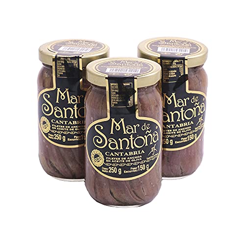 Pack Anchooas del Cantábrico en Aceite de Oliva x3