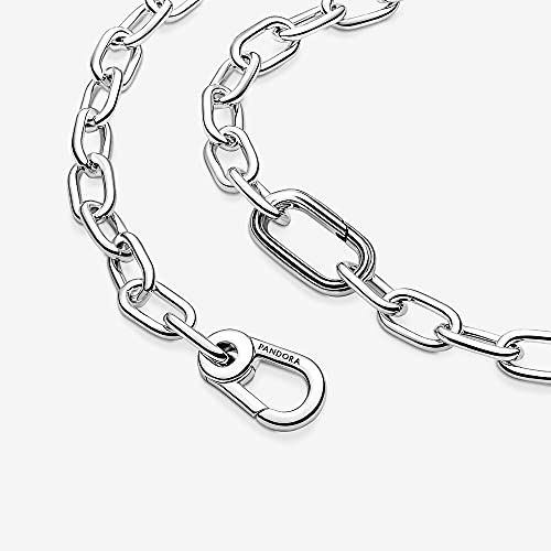 Pandora ME Link Chain 399685C00-50 - Collar de plata de ley, 50 cm, compatible con pulseras Pandora ME