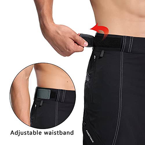 Pantalones cortos para bicicleta de montaña para hombre Pantalones cortos para MTB sin relleno