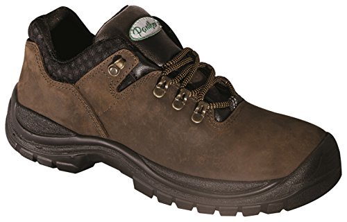 Panther 2728501LA_43 Elgin Low S3 - Zapatillas de trabajo, talla 43, color marrón
