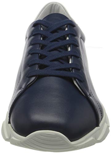 PANTOFOLA D’ORO 1886 Foro ITALICO Low, Oxford Plano Hombre, Navy Blanco, 41 EU