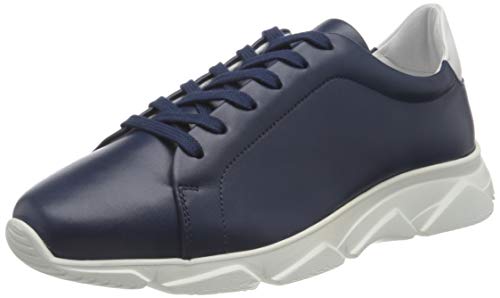 PANTOFOLA D’ORO 1886 Foro ITALICO Low, Oxford Plano Hombre, Navy Blanco, 41 EU