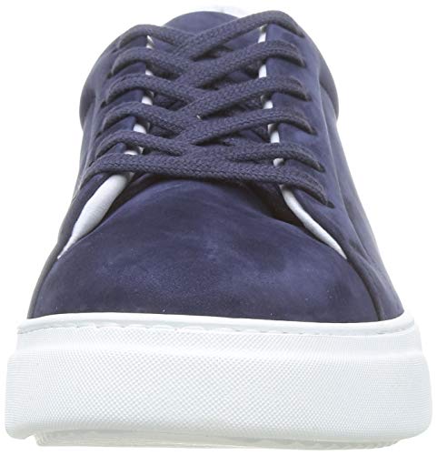 PANTOFOLA D’ORO 1886 Foro ITALICO Low, Oxford Plano Hombre, Navy Blanco, 42 EU