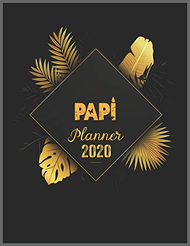 PAPI Planner 2020: 2020 Calendar, Daily Weekly Planner with Monthly quick-view/over view with 2020 Planner