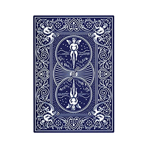 Paquete de 12 tarjetas de poker Bicycle estándar (6 Azul/6, color rojo)