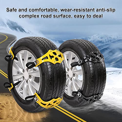 Para Peugeot Expert 2006-2016. Juego de 8 piezas para neumáticos de coche, neumáticos de seguridad para invierno, ruedas antideslizantes ajustables para nieve
