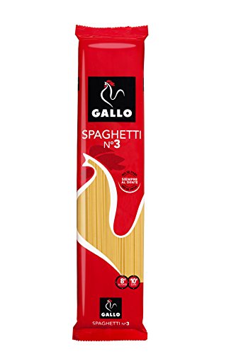 Pastas Gallo - Spaghetti 3 - 250 g - [Pack de 24]
