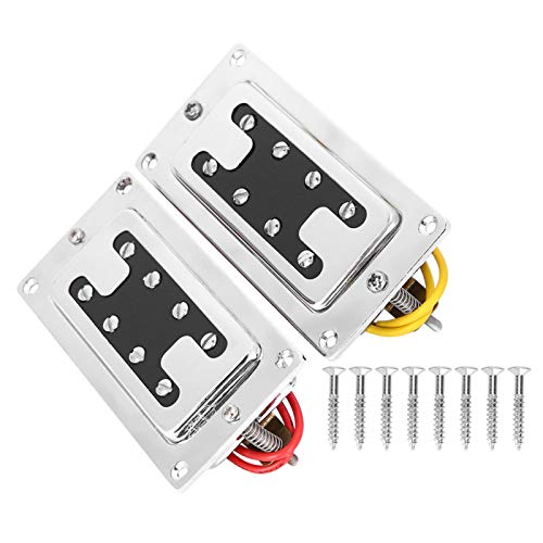 Pastilla para bajo de(Silver, BBT 4 string bass 8 magnetic column pickup)