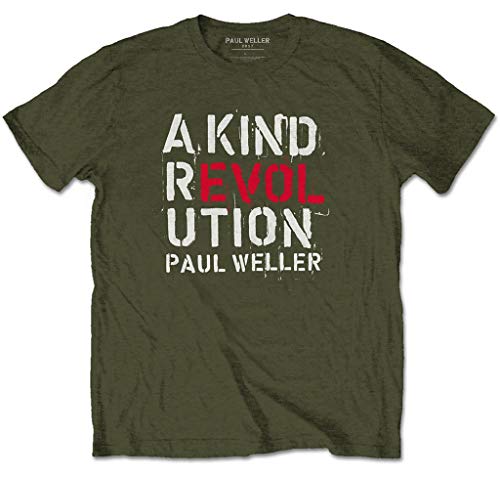 Paul Weller 'A Kind Revolution' (Green) T-Shirt (Extra Large)