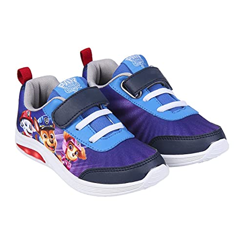 Paw Patrol Zapatos Deportivas para Niño, Calzado Deportivo Niños, Diseño de La Patrulla Canina, Deportivas Luces Niño, Zapatillas Ligeras, Talla EU 26