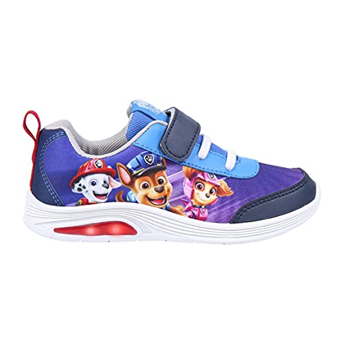 Paw Patrol Zapatos Deportivas para Niño, Calzado Deportivo Niños, Diseño de La Patrulla Canina, Deportivas Luces Niño, Zapatillas Ligeras, Talla EU 26