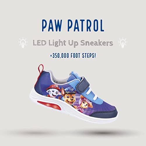 Paw Patrol Zapatos Deportivas para Niño, Calzado Deportivo Niños, Diseño de La Patrulla Canina, Deportivas Luces Niño, Zapatillas Ligeras, Talla EU 26