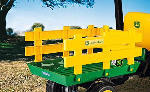 Peg Perego - Remolque de 2 Ruedas, John Deere StakeSide Trailer