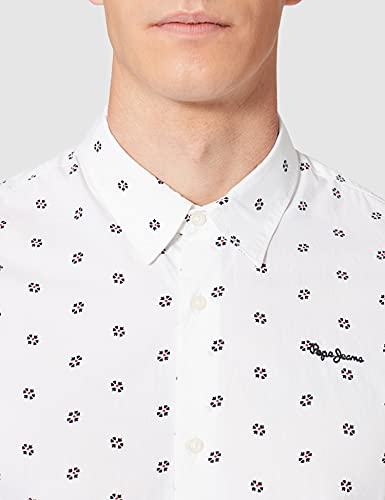 Pepe Jeans Carlo Blusa, Blanco, M para Hombre