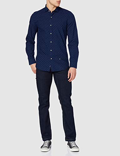 Pepe Jeans TEDWORTH Blusa, Azul (561), Large para Hombre