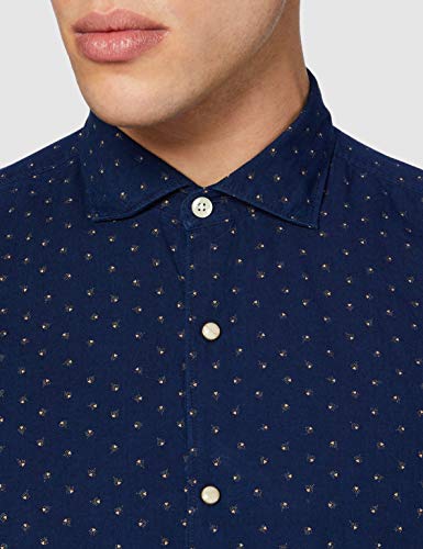 Pepe Jeans TEDWORTH Blusa, Azul (561), Large para Hombre