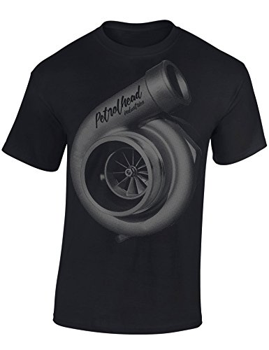Petrolhead: Turbocharger supercargador - Camiseta Motor - Regalo Hombre - T-Shirt Racing - Camisetas Coches - Tuning - Moto - Coche - Car - Cafe Racer - Biker - Rally - JDM - Unisex (XL)