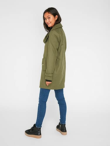 PIECES Pcdandra Coat Chaqueta, Verde (Winter Moss Winter Moss), 42 (Talla del Fabricante: Large) para Mujer