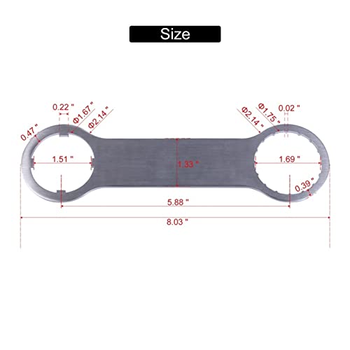 Piezas De Accesorios De Bicicleta Eléctrica Herramienta de instalación de bycicle eléctrico compatible con B-AF-ANG BBS01 BBS02 BBSHD E Kit de motor de bicicleta llave inglesa llave de la llave de ebi