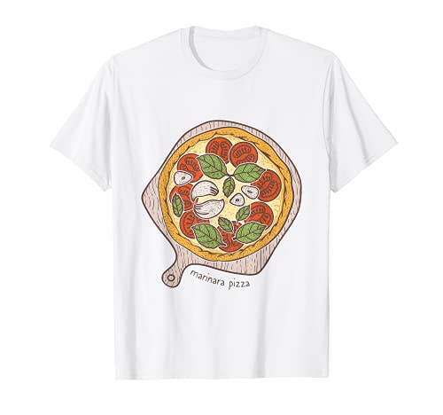 Pizza Marinara Ajo Camiseta