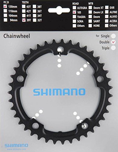 Plato Shimano 105 FC-5700 negro Modelo 39 dientes 2015 Platos