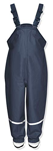 Playshoes Regenlatzhose, Pantalones para Niños, Azul (Marino), 2-3 años/98 cm