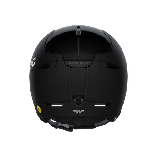 POC Obex MIPS Casco de esquí, Adultos Unisex, Uranium Black Matt, M-L (54-59cm)