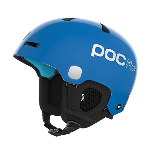 POC Pocito Fornix Spin Casco, Unisex-Youth, Azul Fluorescente, MLG