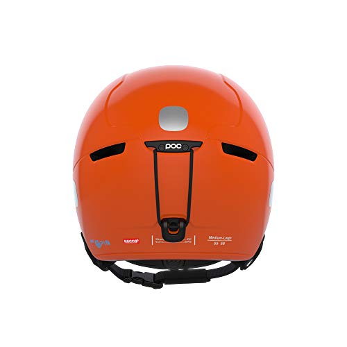 POC Pocito Obex Spin Casco, Unisex-Youth, Naranja Fluorescente, XX-Small