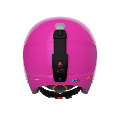 POC POCito Skull - Casco de esquí unisex, Rosa fluorescente, XS-S (51-54 cm)