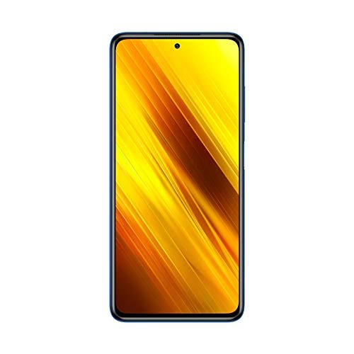 Poco X3 NFC (Pantalla de 6,67" FHD+, DotDisplay, 6GB+64GB, Cámara cuádruple de 64MP, Snapdragon 732G, 5160mAh con Carga de 33W, MIUI 12 para Poco, NFC) Azul Cobalto