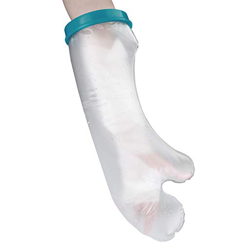Polaland Protector de Escayola Venda Impermeable para Ducha, Funda Protectora Hermética de Yeso Vendaje, Protección en Baño para Recuperación Lesión Fractura Quemadura Tatuaje -Brazo/Adulto/Corto